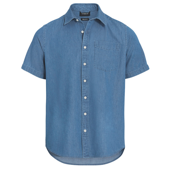 Herren Hemd in Jeans-Optik