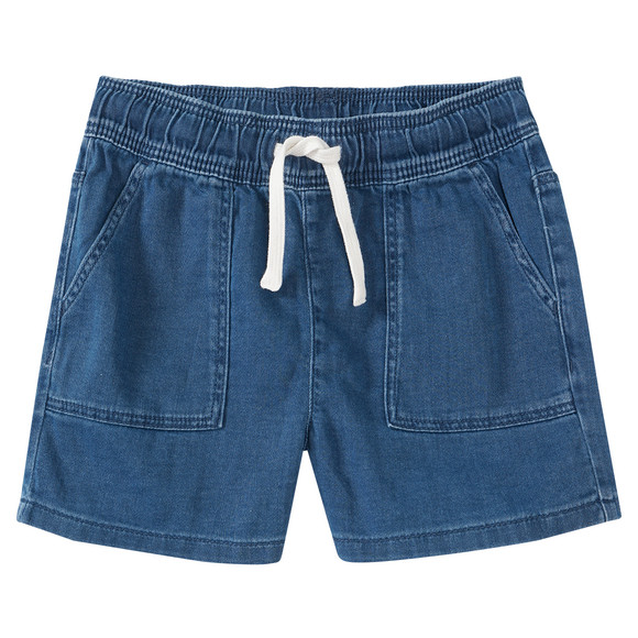 Mädchen Shorts in Denim-Optik