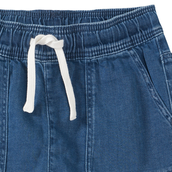 Mädchen Shorts in Denim-Optik