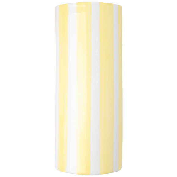 Vase mit Streifen
