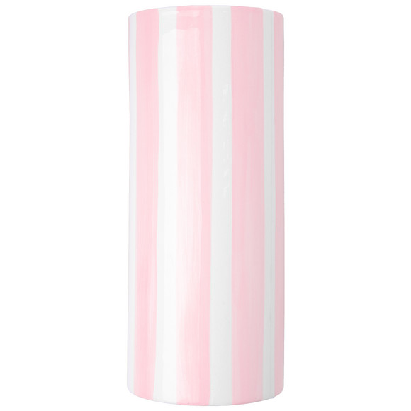 Vase mit Streifen