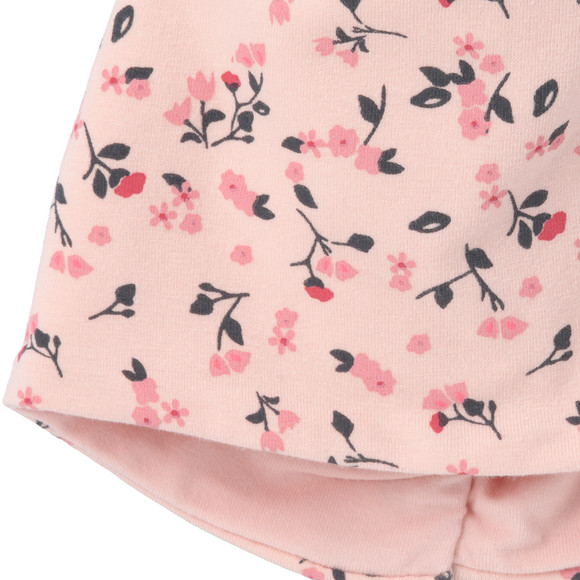Babymuts met bloemen all-over
