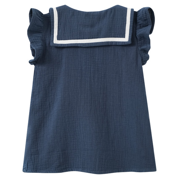 Mädchen Musselin-Bluse aus Baumwolle