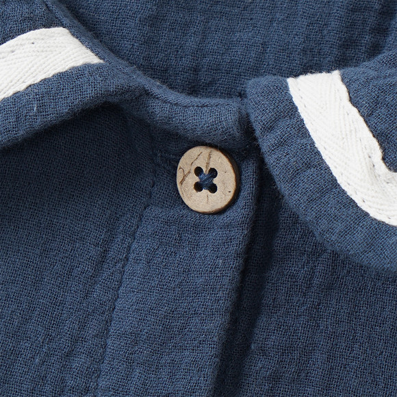 Mädchen Musselin-Bluse aus Baumwolle