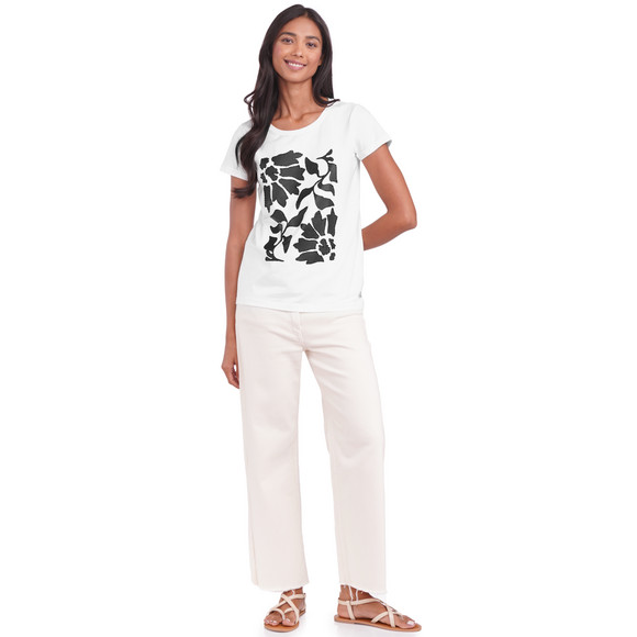 T-shirt voor dames met biologisch katoen