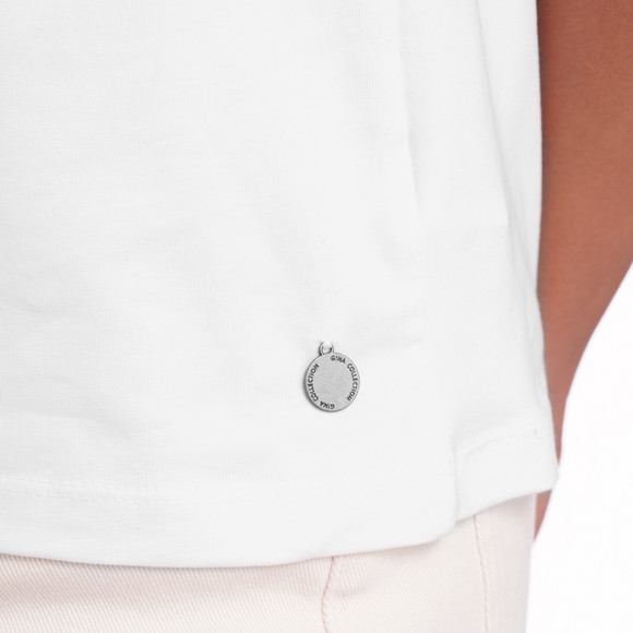 T-shirt voor dames met biologisch katoen