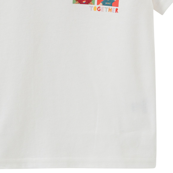 Baby T-shirt met tekstprint