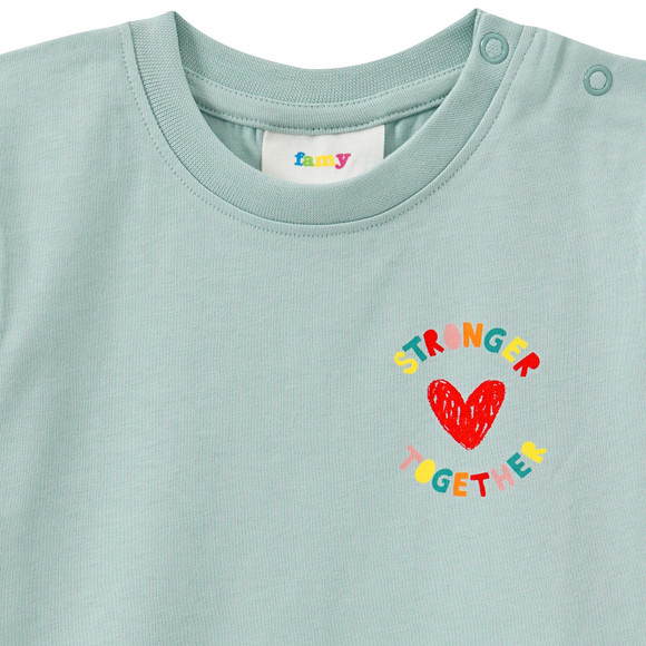 Baby T-shirt met tekstprint