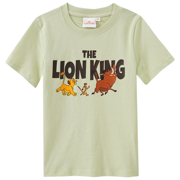 Der König der Löwen T-Shirt mit großem Print hellgrün