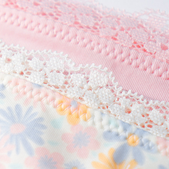 3 damesslips met kant