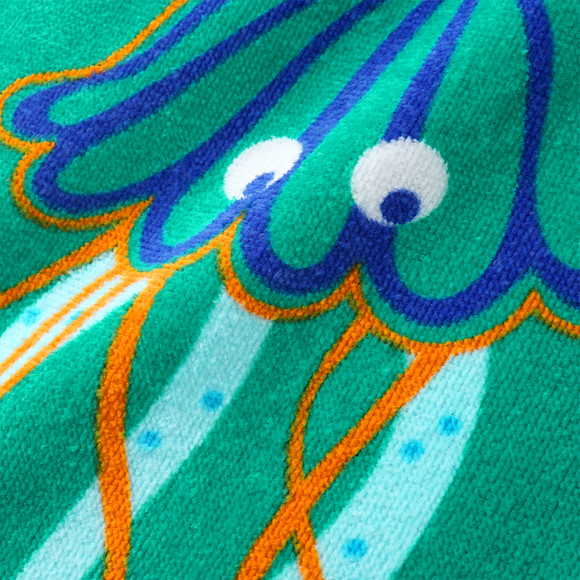 Badetuch mit sommerlichem Motiv