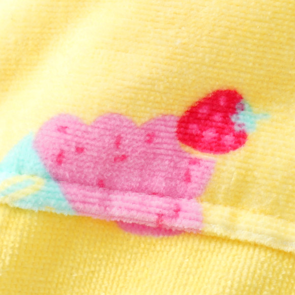 Kinder Badeponcho mit Allover-Print