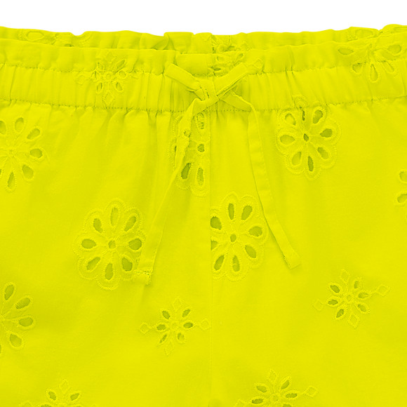 Mädchen Shorts mit Lochstickerei
