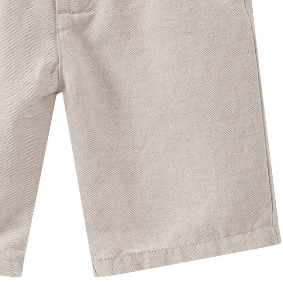 Jungen Shorts mit Leinen