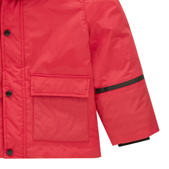 Kinderen winterjas met capuchon