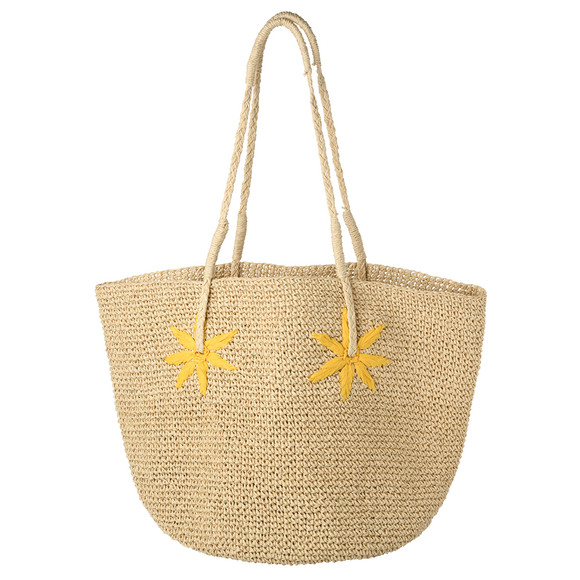 Strandtasche aus strukturiertem Material