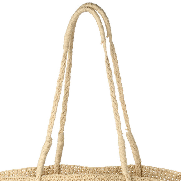 Strandtasche aus strukturiertem Material