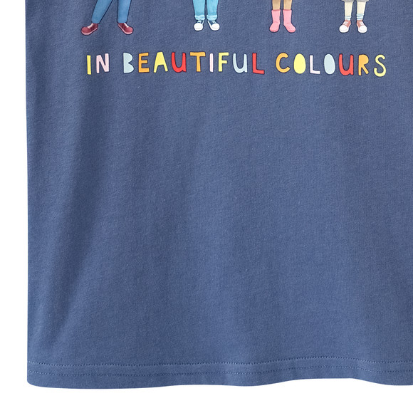 Kinder T-Shirt mit Message-Print