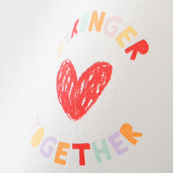 Kinder T-Shirt mit Message-Print