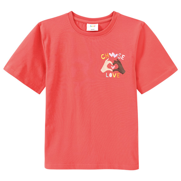 T-shirt voor kinderen met tekstprint