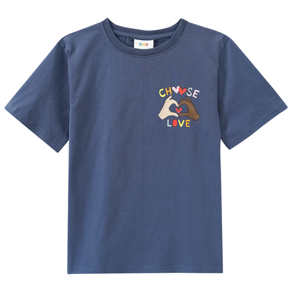 T-shirt voor kinderen met tekstprint