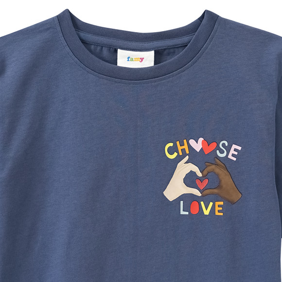 T-shirt voor kinderen met tekstprint