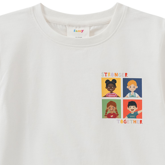 Kinder T-Shirt mit Message-Print