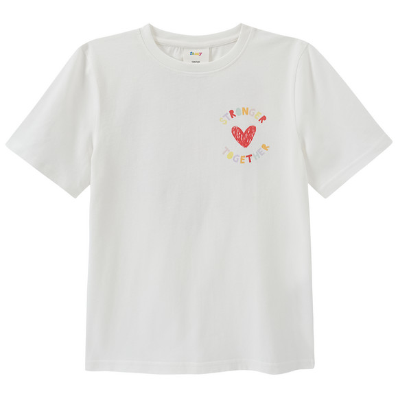 T-shirt voor kinderen met tekstprint