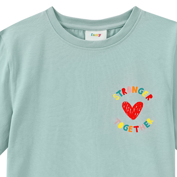 T-shirt voor kinderen met tekstprint
