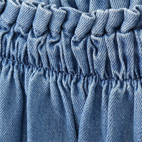 Mädchen Rock in Denim-Optik