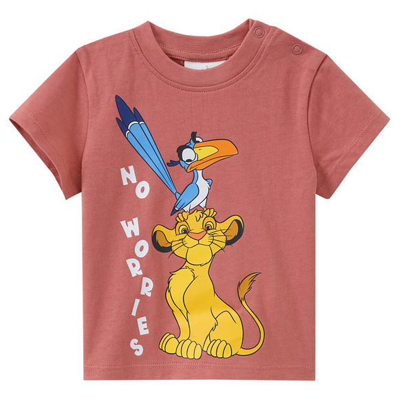 Der König der Löwen T-Shirt mit großem Print mauve