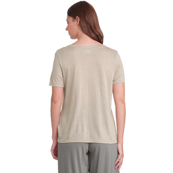 Dames T-shirt met effectgaren