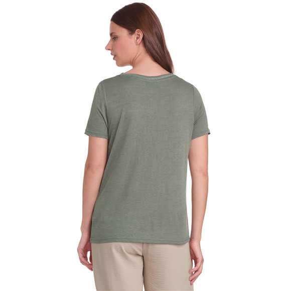 Damen T-Shirt mit Effektgarn