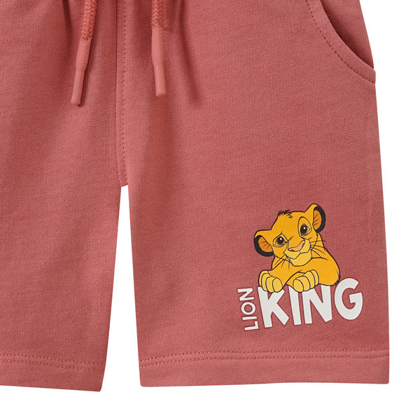De Leeuwenkoning joggingshort met print