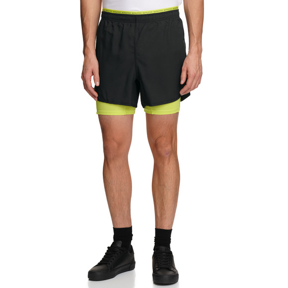 Herren Sport-Shorts zweilagig