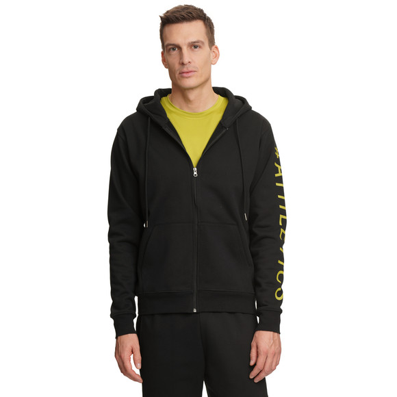Herren Sport-Sweatjacke mit Kapuze