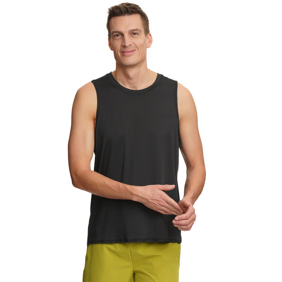 Sporttanktop voor heren in effen kleur