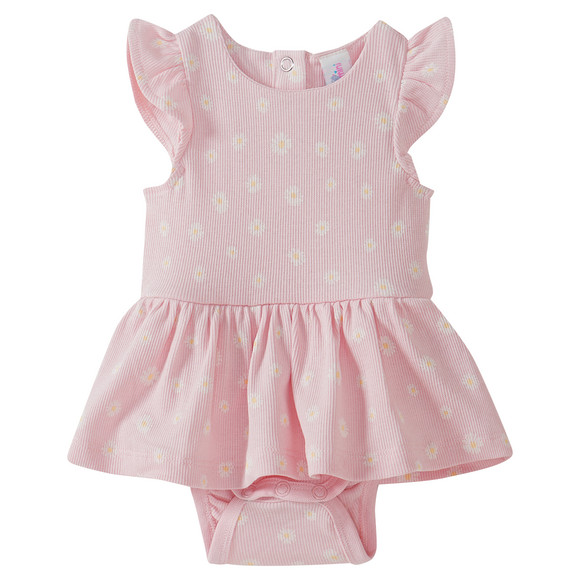 Baby Bodykleid mit Bio-Baumwolle rosa