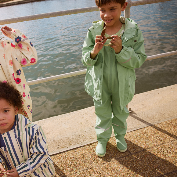 Kinder Regenjacke mit Beschichtung
