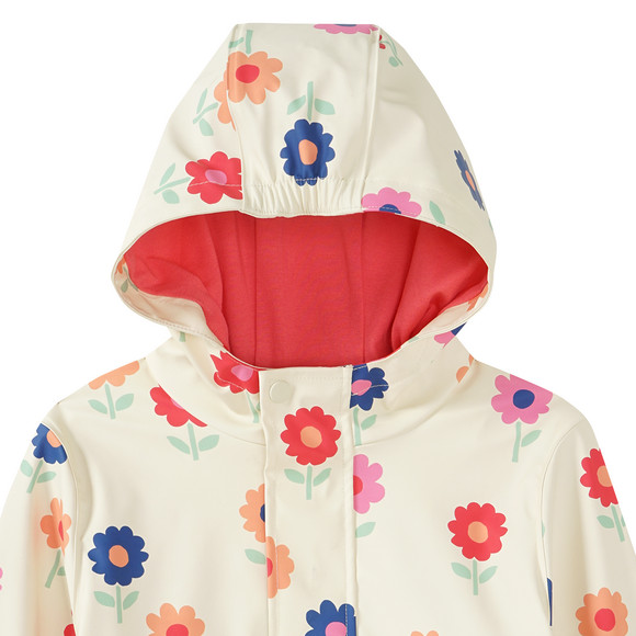 Mädchen Regenjacke mit Beschichtung