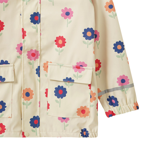 Mädchen Regenjacke mit Beschichtung