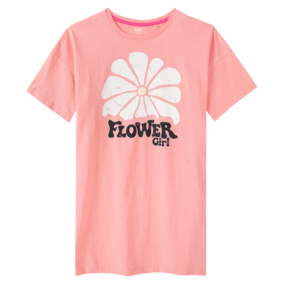 Mädchen Nachthemd mit Blumen-Print
