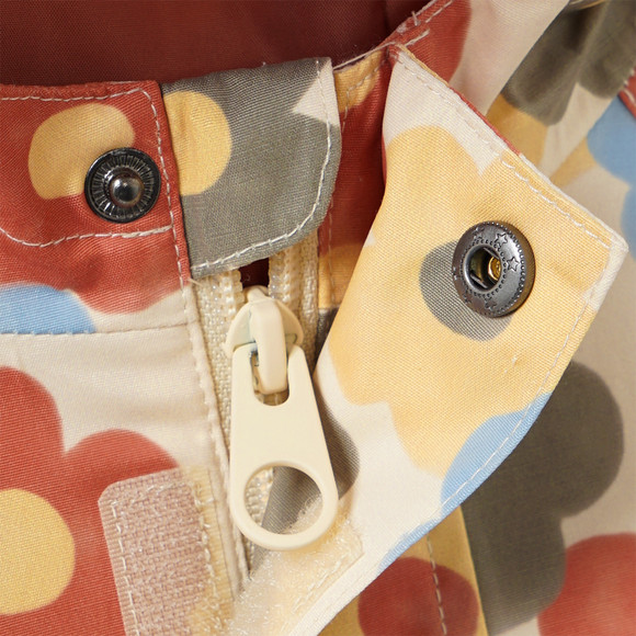 Regenjas voor baby’s met bloemen