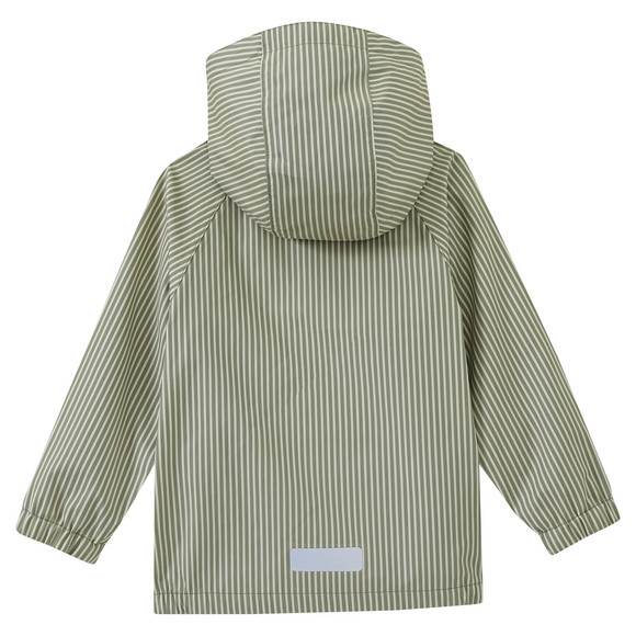 Baby regenjas met strepen