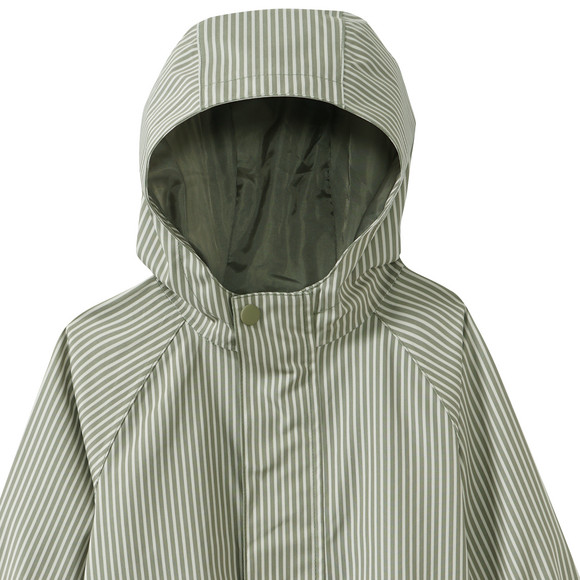 Regenpak voor baby’s met strepen