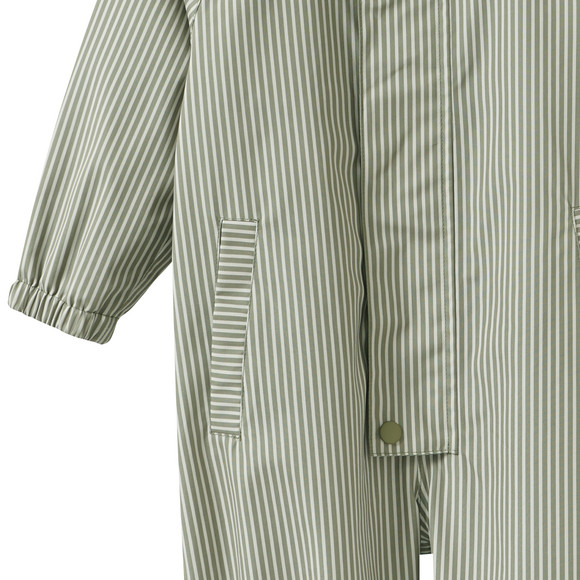 Regenpak voor baby’s met strepen