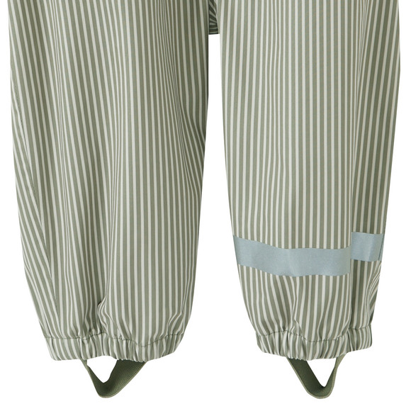 Regenpak voor baby’s met strepen