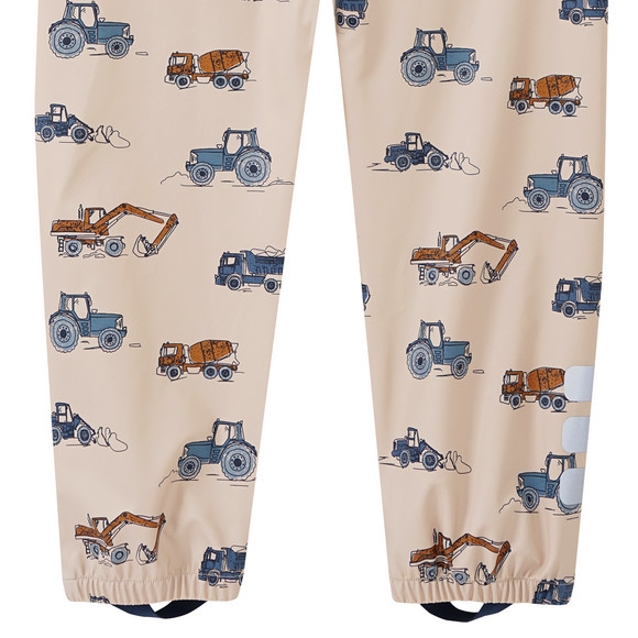 Regenbroek voor jongens met coating