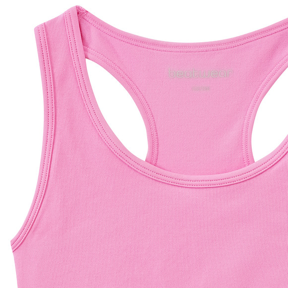 Mädchen Sport-Bustier mit Rippstruktur