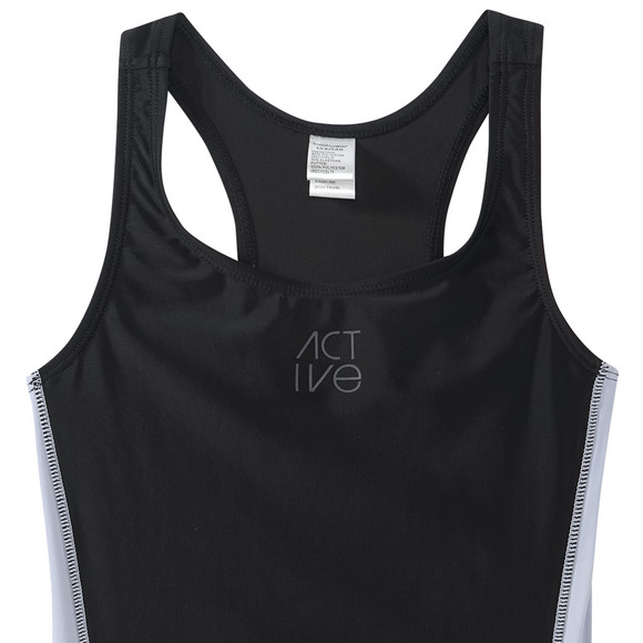 Mädchen Sport-Badeanzug mit Ringerrücken